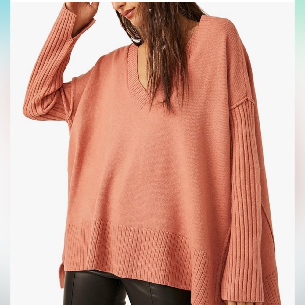 Free People Orion A-Line Tunic lightest rose